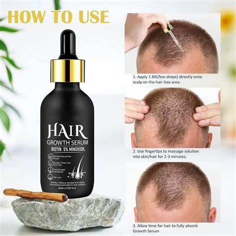 5 Minoxidil For Men And Women Hair Growth Serum Hair Growth Oil