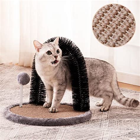 Cooenia Griffoir En Sisal Pour Chat Avec Arche De Chat Auto Toiletteur