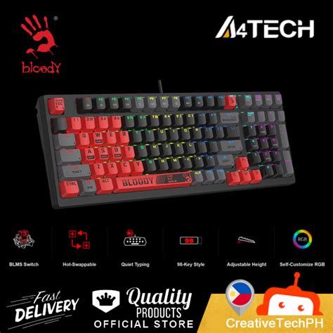 S A Tech Bloody Rgb Mechanical Keyboard Lazada Ph