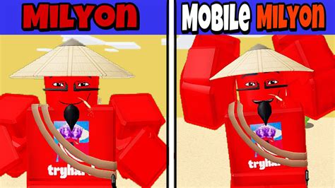 I Became The MOBILE MILYON And Destroyed Everyone Roblox Bedwars