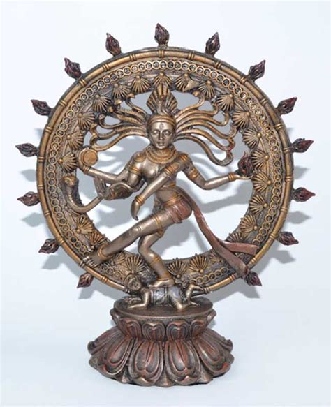 9" Shiva Nataraja-Azuregreen