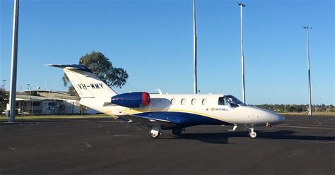 Central Queensland Plane Spotting Mitchell Water Cessna 525 Citation