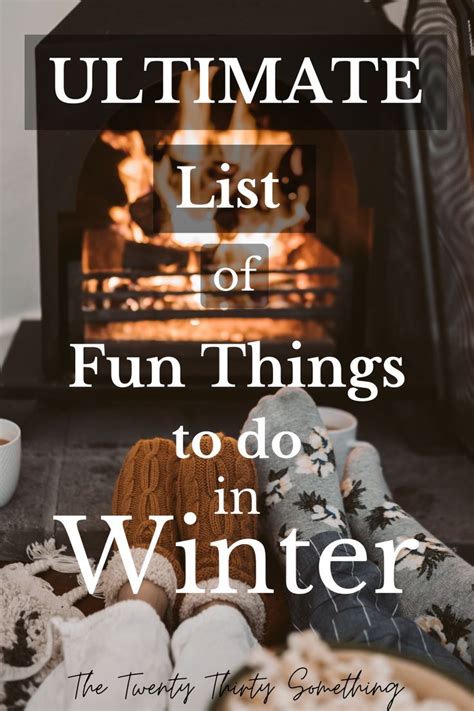 Ultimate List of Fun Things to Do in Winter | Winter fun, Winter ...