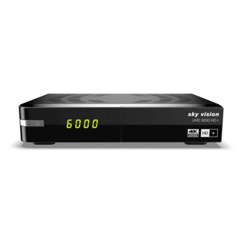 Sky Vision Uhd 3000 Hd Sat Receiver Ultra Hd Inklusive Hd Karte