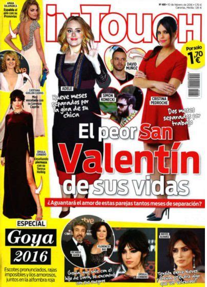 El Peor San Valentín De Los Famosos En In Touch Revista In Touch Bekia