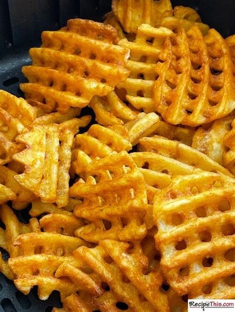 How To Make Waffle Fries