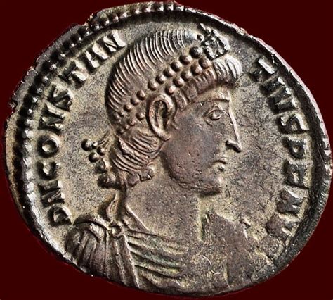 Roman Empire Bronze Centenionalis Of Constantius II AD 337 361