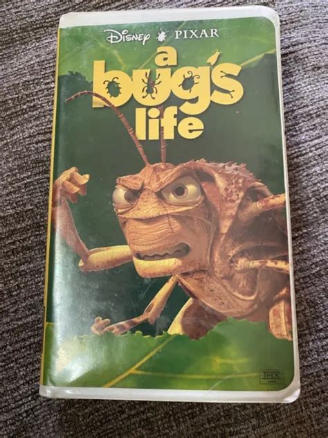 Disney Pixar A Bugs Life Vhs Hopper Box Art Picclick Uk