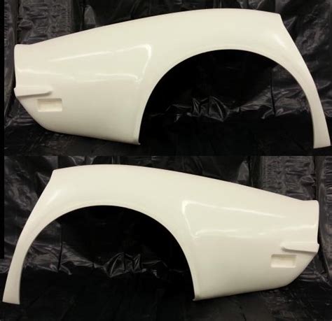 1968-1973 CORVETTE REAR FENDERS - 2" FLARE - Custom Image Corvettes