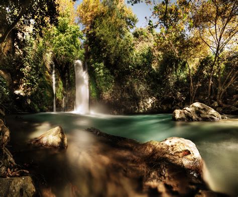 Tranquil waterfall by titah on DeviantArt