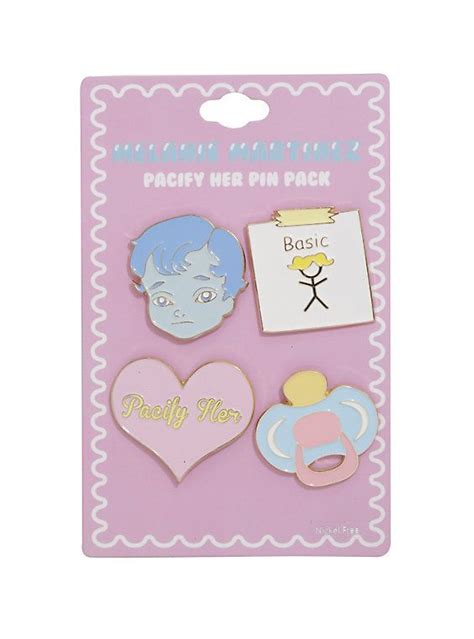 Melanie Martinez Pacify Her Cry Baby Enamel Pin Set Melanie Martinez