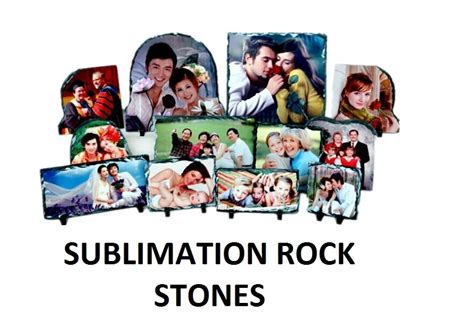 White Plain Sublimation Rock Stones Size Large Range At Rs Piece