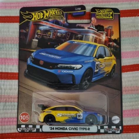 Hot Wheels Boulevard 24 Honda Civic Type R Spoon FL5 Shopee Malaysia
