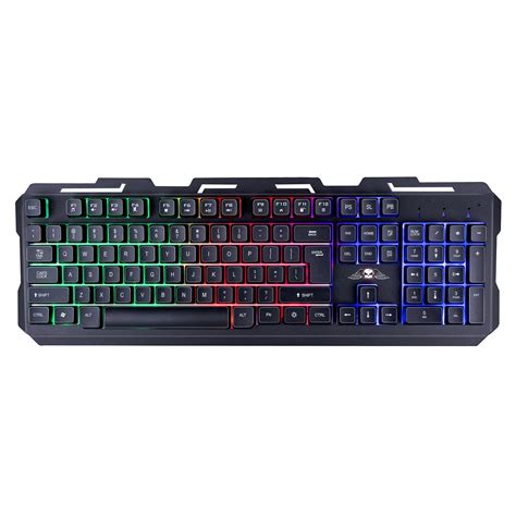 No Fear Gaming Toetsenbord Qwerty Membraan Toetsen Rgb Led