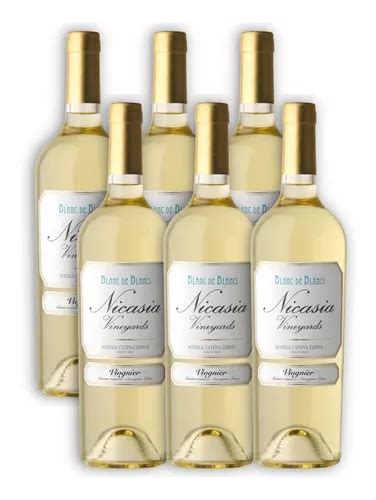 Vino Nicasia Blanc De Blancs Blanco Viognier Caja X U Ml Cuotas Al