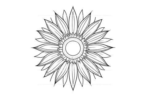 Sunflower White Background Graphic by NBShopDesign · Creative Fabrica