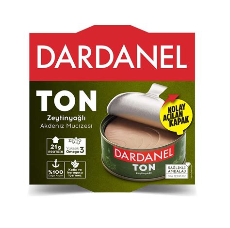 Dardanel Zeytinyağlı Ton Balığı 140 G Migros