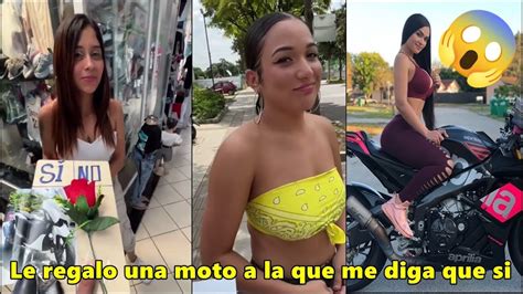 Que Millonario Le Regala Una Moto A La Que Acepte Su Propuesta Final