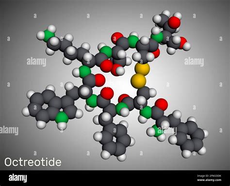 D Le Mod Le Mol Culaire De L Insuline Banque D Image Et Photos Alamy