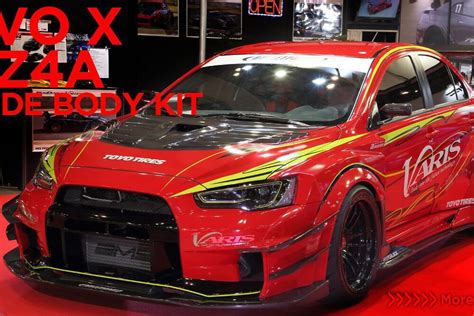 Varis Version Widebody Aero Kit For Mitsubishi Evo X Cz A Off