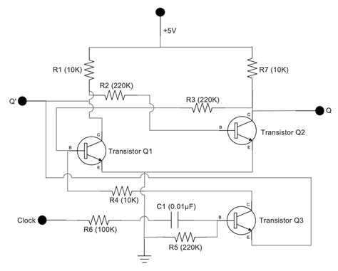 Transistor Flip Flop A Sequential Logic Circuit For Storing Binary Data