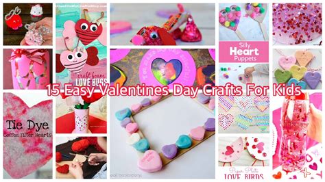 15 Easy Valentines Day Crafts For Kids