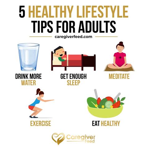 5 Healthy Lifestyle Tips For Adults