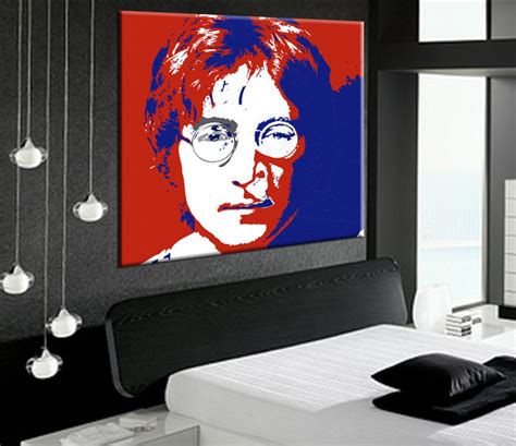 Tela John Lennon Pop Art Elo Produtos Especiais