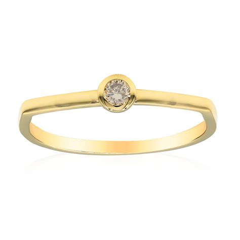 Champagner Si Argyle Diamant K Gold Ring Ct