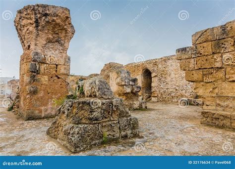 Ancient Ruins Of Carthage, Tunisia Stock Images - Image: 32176634