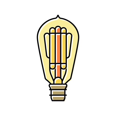 Invention Light Bulb Color Icon Vector Illustration 18993524 Vector Art