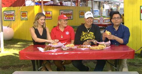 Iowa State Fair Combines Fried Food And Political Speeches Cbs News