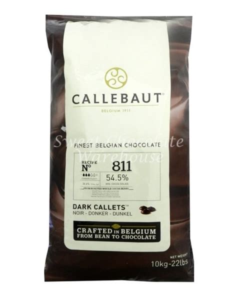 Callebaut Dark Callets 10 Kg Recipe No 811 Sweet Chocolate Warehouse