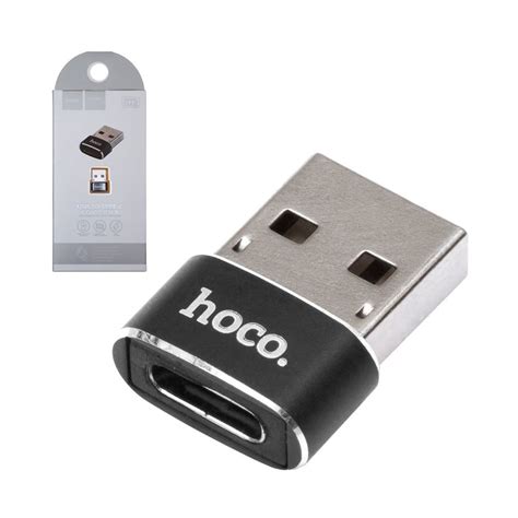 Adaptador Otg Usb Macho A Tipo C Hembra Hoco Ua6 Promart