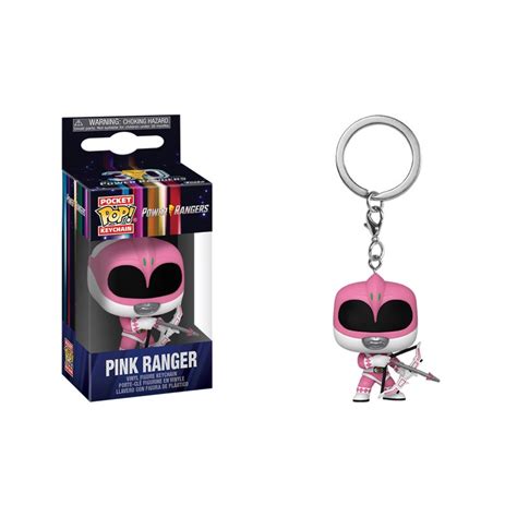 Pop Keychain Pink Ranger Mighty Morphin Power Rangers Th Anniversary