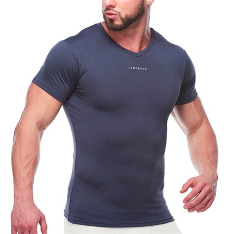 Mens Performance Short Sleeve Compression Shirt LeorÊver