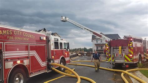 Multiple Crews Respond To Two House Fires In James City County