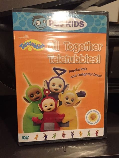 Teletubbies All Together Teletubbies Dvd 1998 Pbs Kidsmfg Sealed