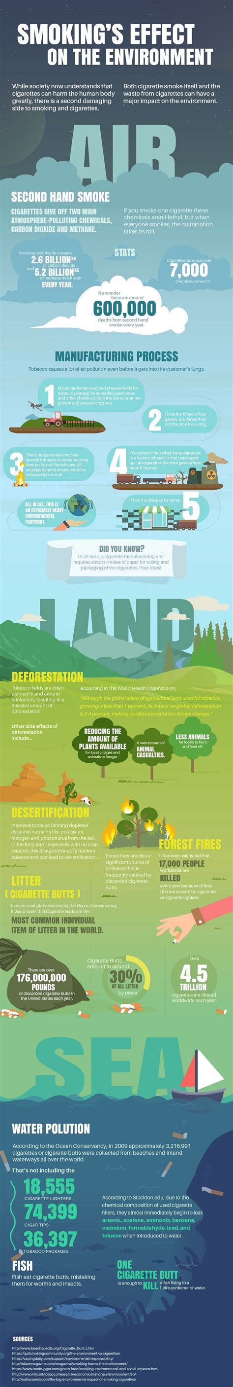 What Are The Consequences Of Smoking For The Environment