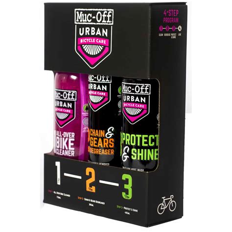 Muc Off Urban Kit 123 Bike Cleaning Kit Wilko