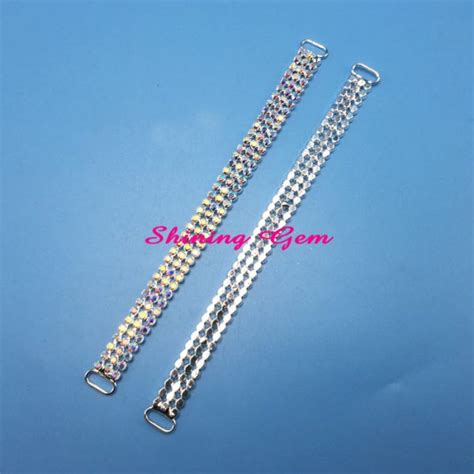 Preciosa SS16 Triple Rows Straight Dense Chain Crystal AB Bikini