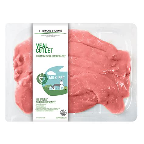 Thomas Farms Fresh Veal Cutlet - Shop Veal at H-E-B