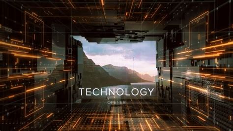 Technology Opener After Effects Template AE Templates YouTube