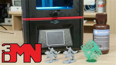 Unboxing And Testing The Anycubic Photon 3d Printer Youtube