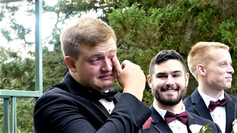 Grooms Seeing Their Bride For The First Time Youtube