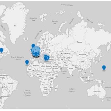 Complementary currency world map (source [8]). | Download Scientific ...