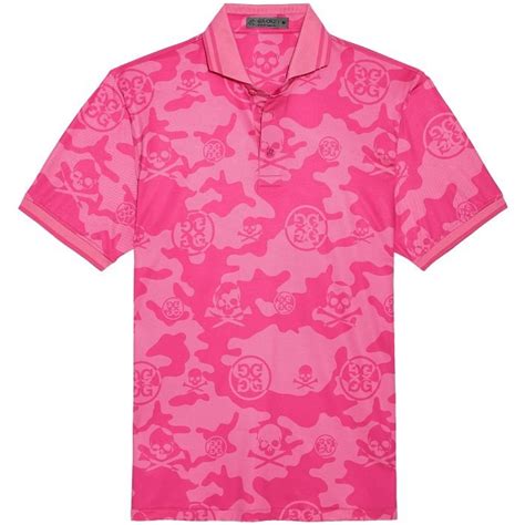 G Fore Exploded Icon Camo Tech Jersey Slim Fit Golf Polo Carls Golfland