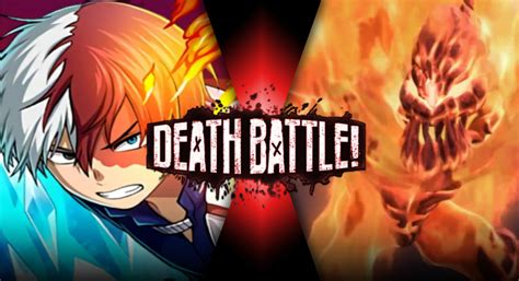 Death Battle Shoto Todoroki Vs Fire Elementor by Francoraptor2018 on DeviantArt