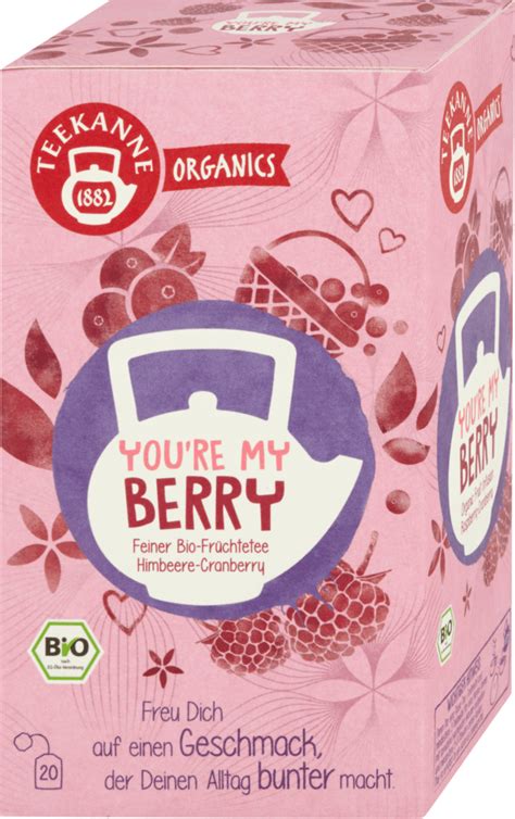 Teekanne Organics Aj You Re My Berry Malina I Brusnica Vre Ica