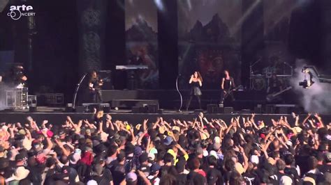 Epica Unchain Utopia Live At Hellfest 2015 YouTube